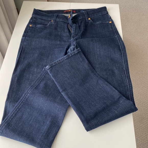 7 For All Man Kind Slim Straight Jeans - Picture 8 of 9